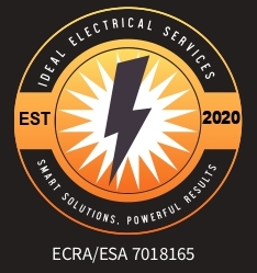 Official logo of Ideal Electrical Services, providing smart solutions and powerful results for residential and commercial projects.