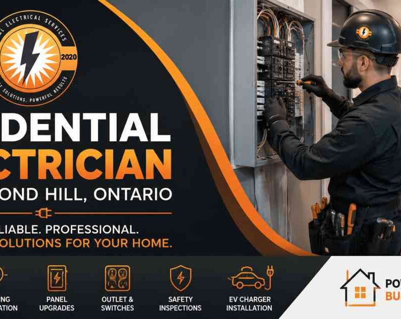 Residential Electrician in Richmond Hill, Ontario